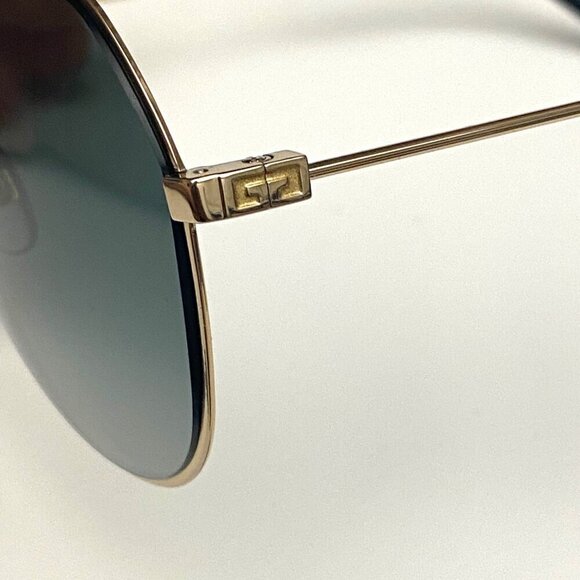 NEW Givenchy Aviator Gradient Lens Sunglasses Gold Frame GV7158/S - Picture 4 of 8